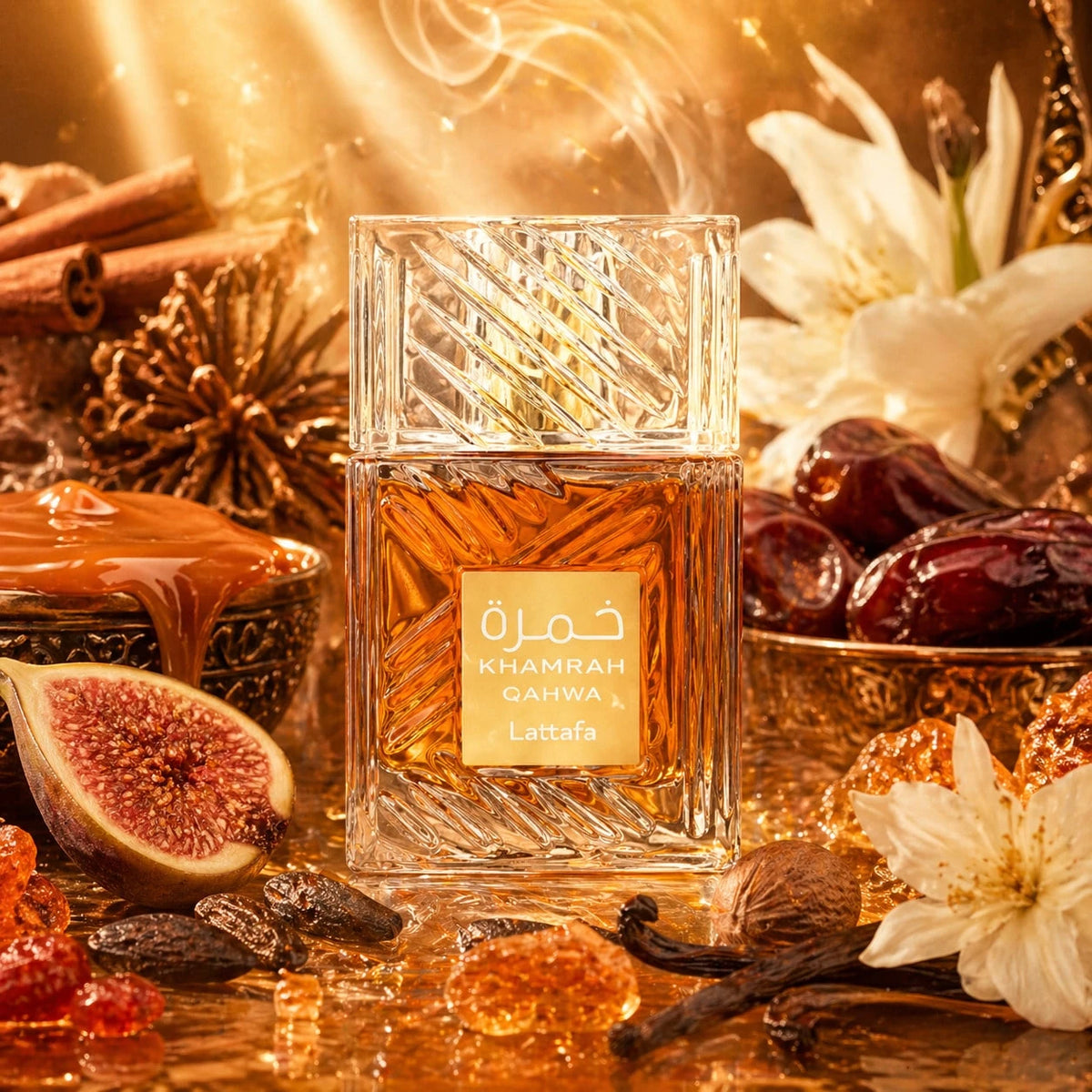 Khamrah Eau de Parfum Unisex Cálido y Dulce 100 ml